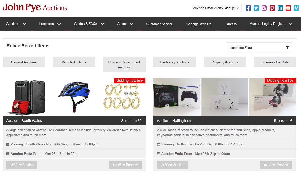 Buying From Police Auctions — The Top Tips You Absolutely Need