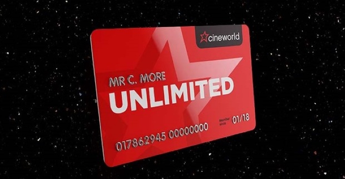 Cineworld Unlimited card