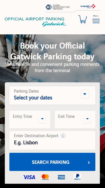 Cheap Airport Parking Gatwick Airport Parking Mobile