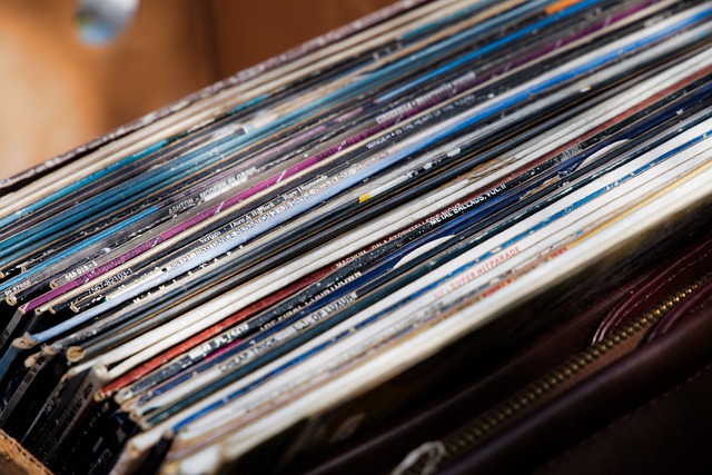 secondhand vinyl records