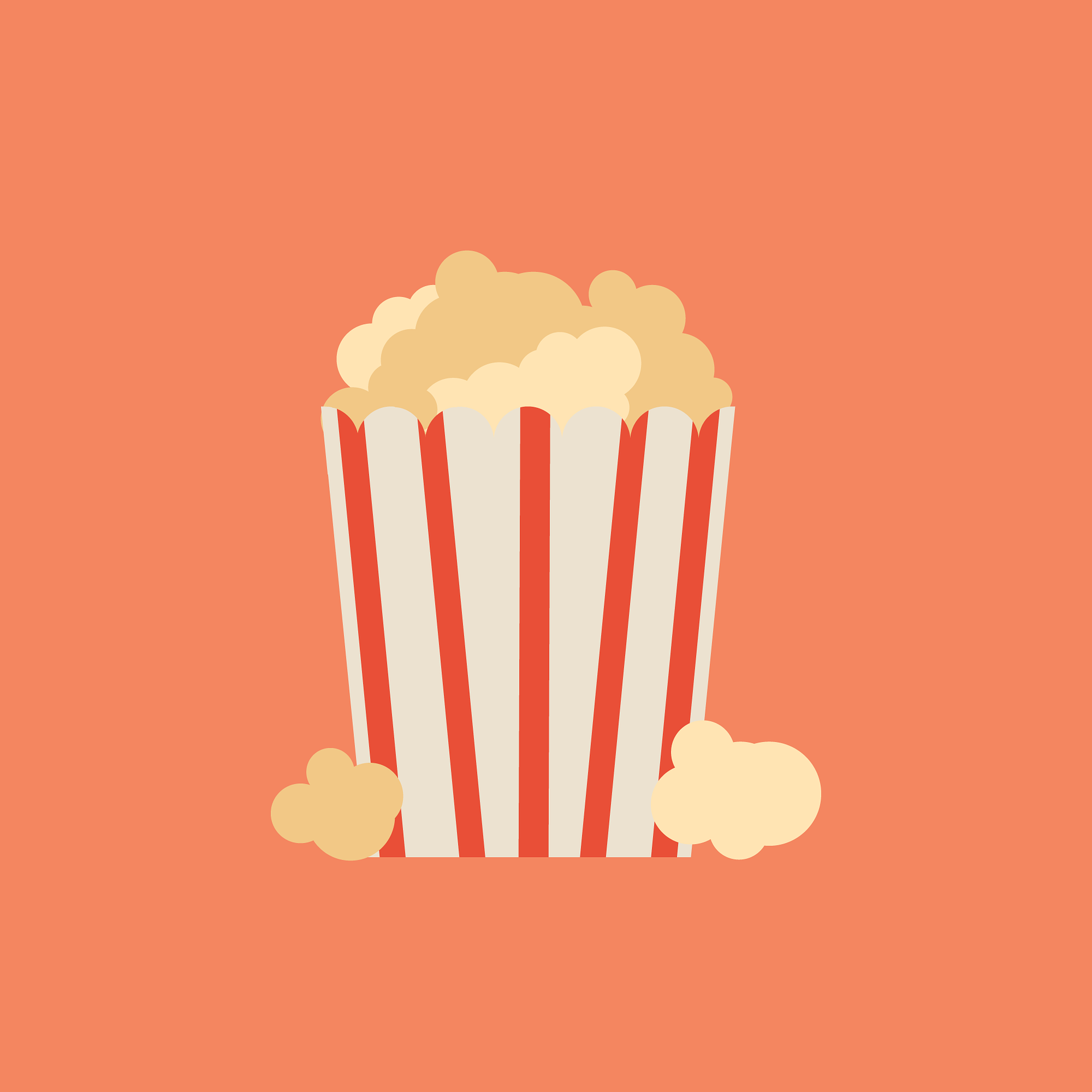 Popcorn illustration