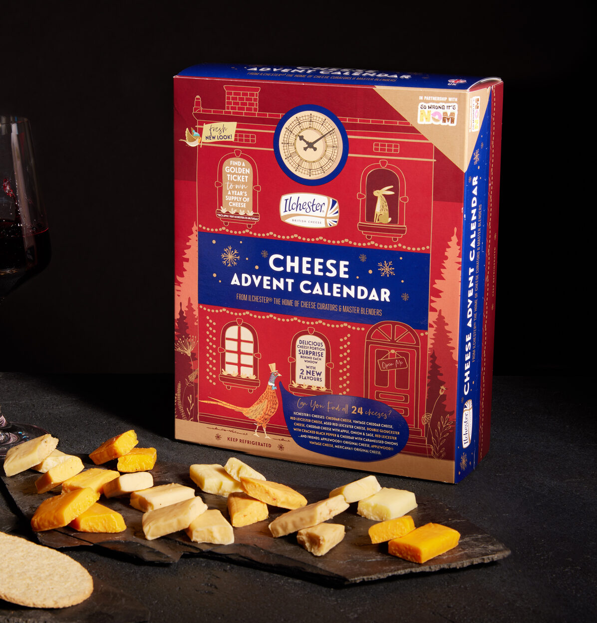 so wrong it's nom cheese advent calendar
