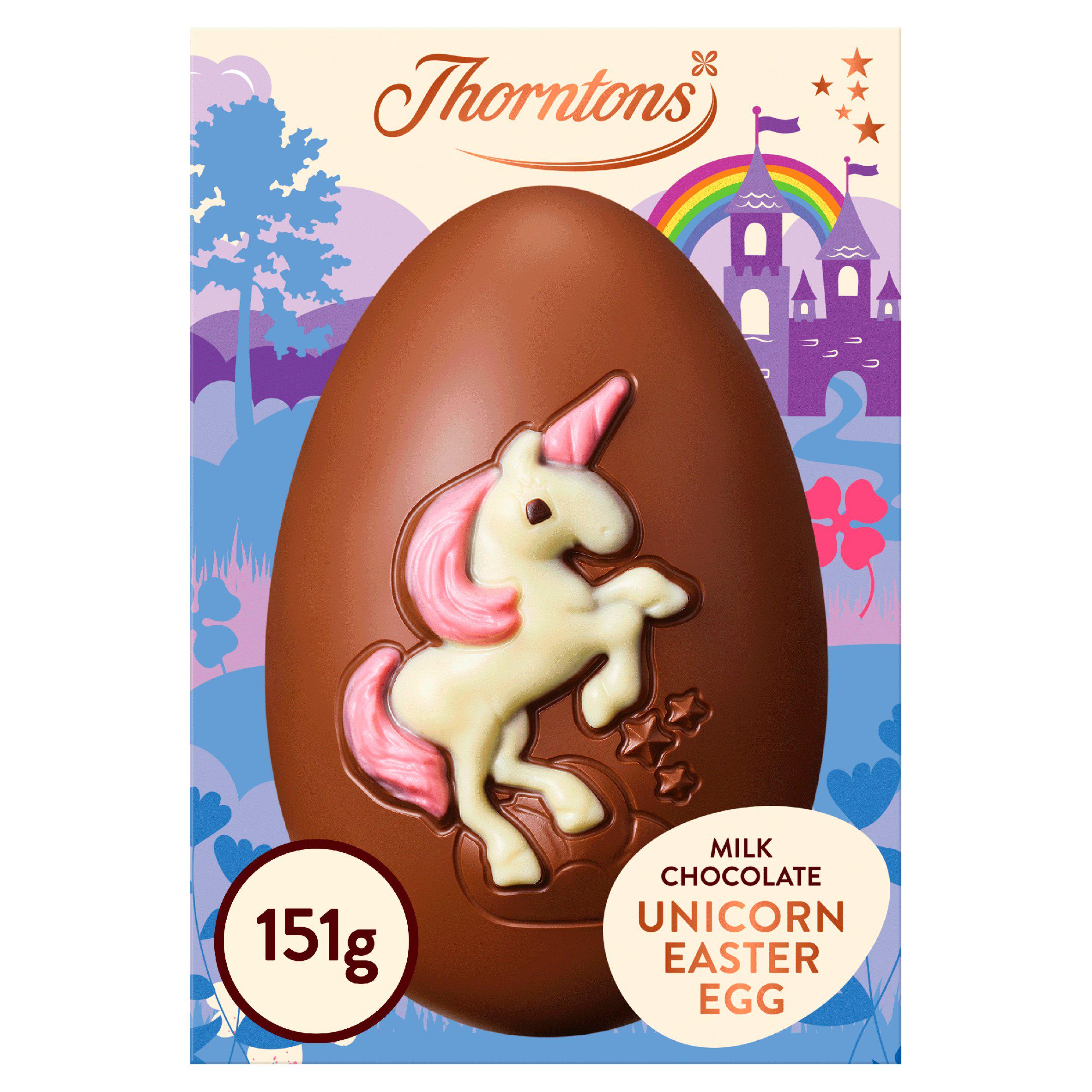 Sainsburys Thorntons unicorn Easter egg